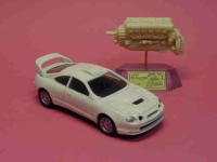 LLedo Toyota Rally Car resin - click to enlarge LLedo Toyota Rally Car resin